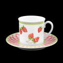 Villeroy & Boch Strawberry Coffee Cup & Saucer In...