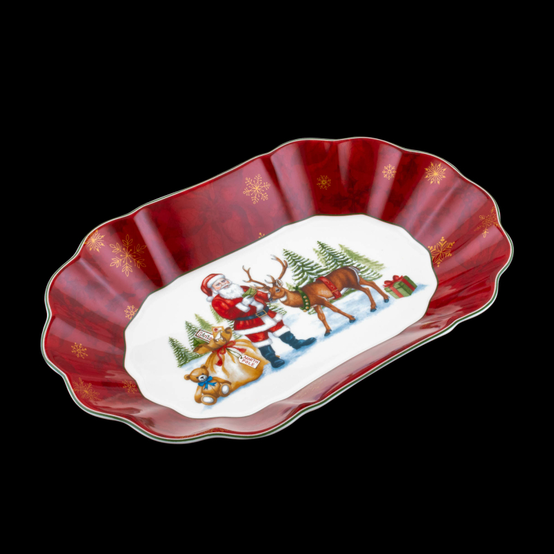 Villeroy & Boch Serving Dish Toy's Fantasy Santa - 23 x 23 cm 