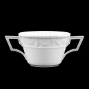 KPM Kurland White (Kurland Weiss) Cream Soup Bowl &...