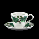 Wedgwood Napoleon Ivy Footed Demitasse Espresso Cup &...