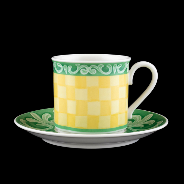 Villeroy & Boch Gallo Design Switch Summerhouse Kaffeetasse + Untertasse neuwertig