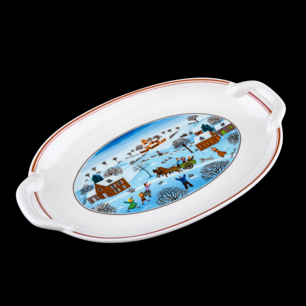 Villeroy & Boch Naif Christmas Gravy Underplate Pickle Dish