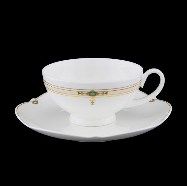 Villeroy & Boch Heinrich Montserrat Tea Cup & Saucer In Excellent Condition