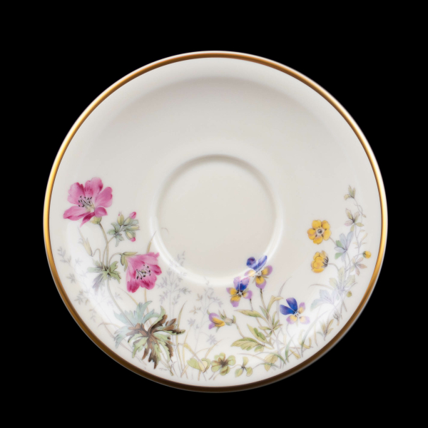 Krautheim Wiesengrund und Bergeshoehn (Wiesengrund und Bergeshöhn) Saucer 15 cm Scene M