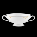 Hutschenreuther Chloé Fleuron Rivoli Cream Soup Bowl