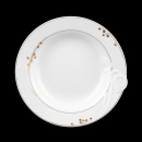 Hutschenreuther Chloé Fleuron Rivoli Rim Soup Bowl...