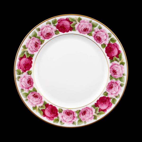 Royal Limoges Rose de Paris Breakfast Plate In Excellent Condition