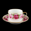 Royal Limoges Rose de Paris Teetasse + Untertasse