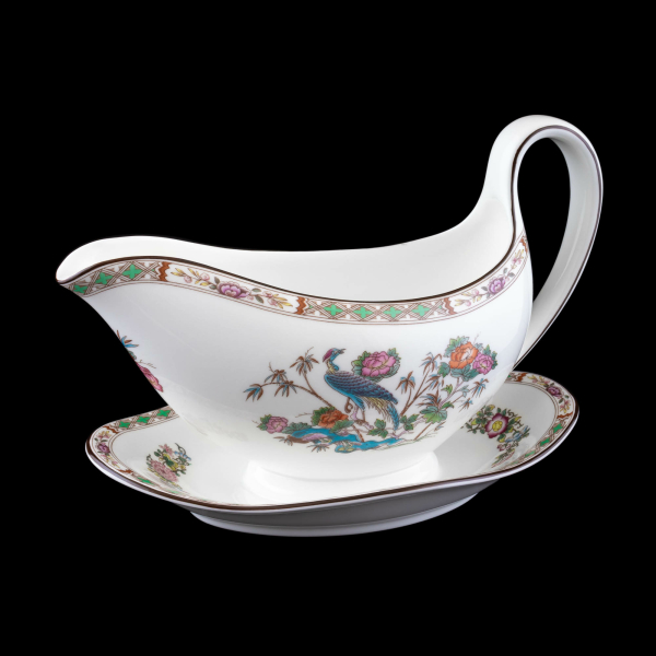 Wedgwood Kutani Crane Gravy Boat 1Pc.