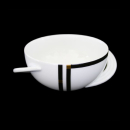 Rosenthal Cupola Nera Suppentasse Neuware