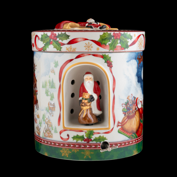 Villeroy & Boch Christmas Toys Music Box Package Santa