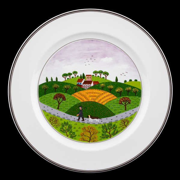 Villeroy & Boch Naif Dinner Plate Hunter