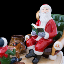 Villeroy & Boch Christmas Toys Santa mit Buch