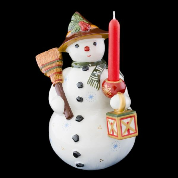 Villeroy & Boch Nostalgic Light Candle Holder Snowman