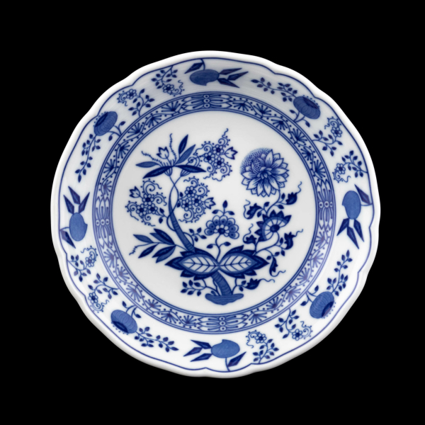 Porcelaine Hutschenreuther, Beurrier 250 g, Blau Zwiebelmuster